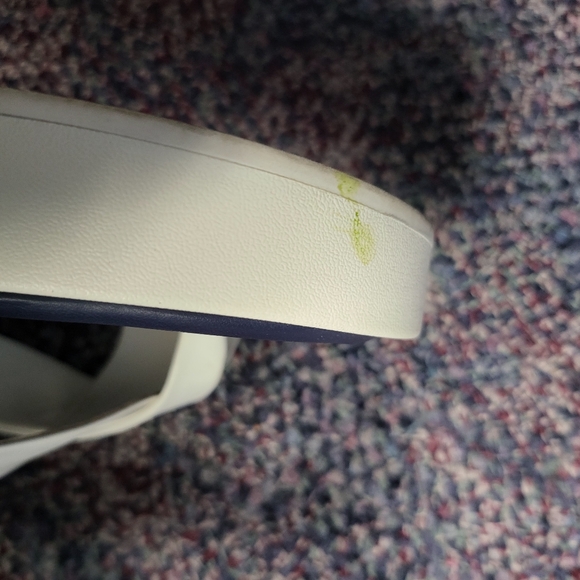 Franco Sarto White Janey Platform Flip Flop Sandal. Size 11. - Picture 9 of 11